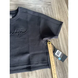 Alphalete Woman’s ELMTS Short SLEEVE Crop Size Small, Black thumbnail 9