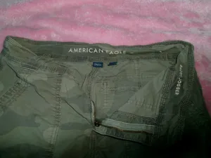 American Eagle Cargo Pants Baggy Wide-Leg thumbnail 2