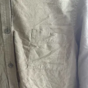 Alice + Olivia Base Olive Green Button Down Shirt Size Medium thumbnail 5