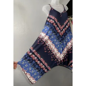 Maurices Sundress Size Medium Strappy Handkerchief Hem Boho Romantic Vacation thumbnail 4
