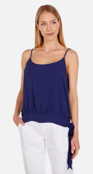 Lilly‎ Pulitzer NWT Ainsley Top True Navy thumbnail 1
