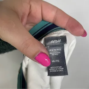 Aerie Deep V‎ Plunge Neckline One Piece Swimsuit XXL thumbnail 4