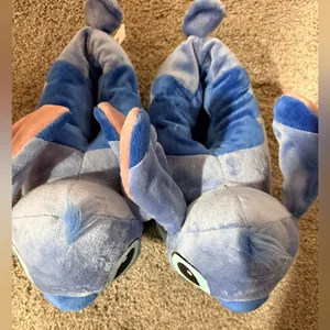 Disney's Stitch Blue Character Cozy Slippers for Women thumbnail 2