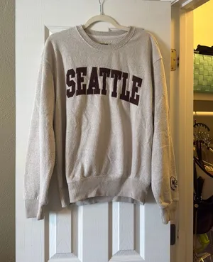 Seattle Crewneck Gray Size L thumbnail 1