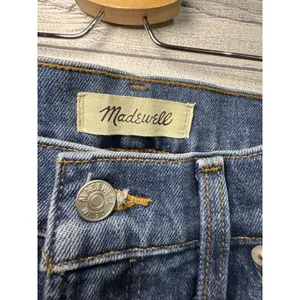 Madewell The Perfect Vintage Straight Jean Womens Size 30P NEW Jeans Whiskering thumbnail 3
