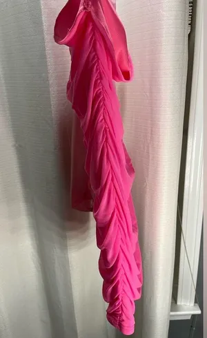 Pink body con dress thumbnail 4