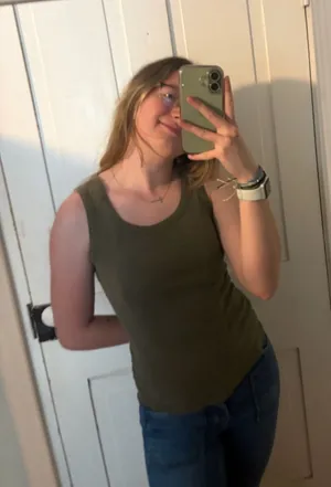 mohito basic green tank top Size L thumbnail 1