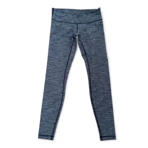 Lululemon y2k gray heathered low rise wunder under knit leggings thumbnail 3