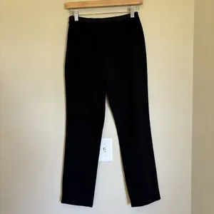 Aritzia Babaton Pants‎ 4 Slim Ankle Tuxedo Trouser Black Side Stripes thumbnail 6