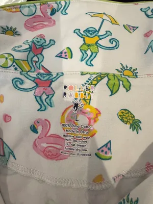 roller rabbit pjs Size L thumbnail 3