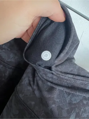 Lululemon • Align High-Rise Pant with Pockets 25" black camo legging tight crop thumbnail 7