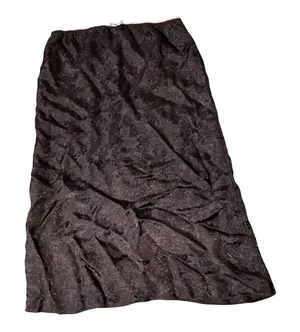 Urban Outfitters Floral Jacquard Midi Skirt Womens S Brown Lace Trim Coquette thumbnail 1