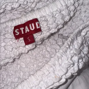 NEW STAUD cassidy Long sleeves mini dress white Sz S thumbnail 6