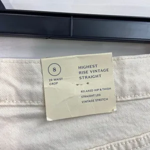 NEW Universal Thread women's‎ high rise straight vintage stretch relaxed jeans 8 thumbnail 5