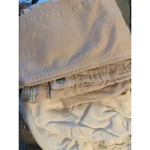 Zara Woman Premium Denim Distressed Slim‎ Jeans Blush Pink Raw Hem USA 6 EUR 38 thumbnail 8