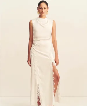 Shona Joy White Dress thumbnail 3