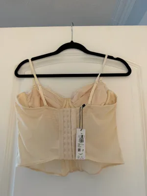 Cream Garage Corset Top thumbnail 2