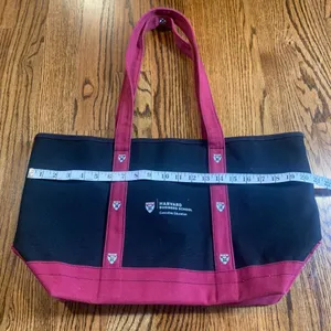 Harvard Business School Executive Education Zippered Canvas Tote Bag thumbnail 2