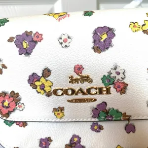 coach Mini Brynn Crossbody With Spaced Floral Field Print c9958 thumbnail 4