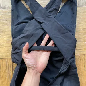 Lululemon black City One Piece size 4 NWOT w/ built in bra thumbnail 5