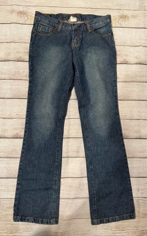 Lucky Brand Blue Mid Rise Flare Regular Length Denim Jeans Women's Size 8/29 thumbnail 1