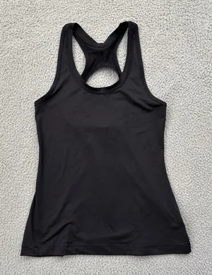 Athleta Nitro Tank Top Black Athletic Athleisure Yoga Women's Small thumbnail 1