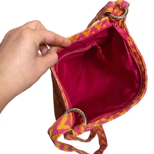 Vera Bradley‎ Quilted Adjustable Strap Hipster Ziggy Zag Crossbody Handbag thumbnail 7