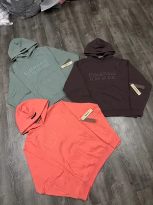 Essentials Fear of God Plum Hoodie Small thumbnail 8
