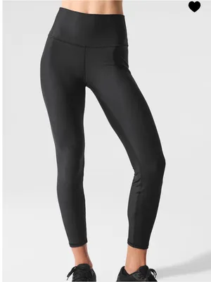 Alo Airlift Legging 7/8 - Black Nwt thumbnail 4