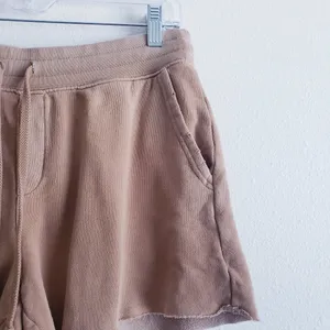 Aerie Cream Athletic Relaxed Shorts thumbnail 3