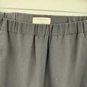 Aritzia‎ Babaton Dexter Ankle Jogger Pants Black Fine Japanese Fabric Size Large thumbnail 5