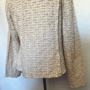 CAbi Estate Chenille Womens Blazer Sz M Lagenlook Artsy Knit 985 Quiet Luxury thumbnail 11