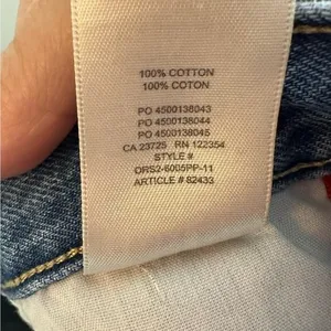 Aritzia‎ Sunday Best High Rise Loose Fit Straight Leg Jean 26 thumbnail 2