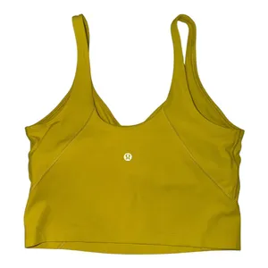 Lululemon yellow Align Tank Top Size 8 thumbnail 2