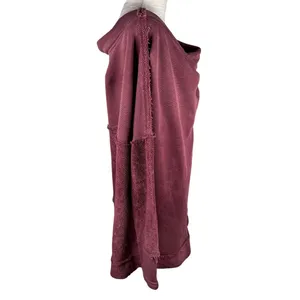 Free People Otto Slouchy Sweatshirt Tunic Oversized Jasper Rose M thumbnail 11