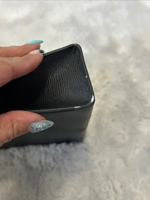 Henri Bendel Black Saffiano Leather Clutch thumbnail 7