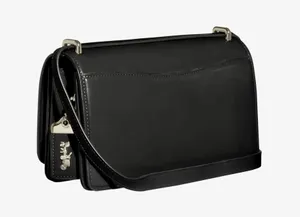 Coach Bandit black leather crossbody thumbnail 4