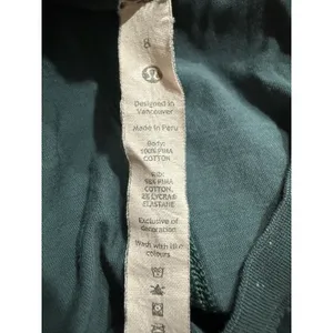 Lululemon All‎ Yours Tee in Green- Size 8 thumbnail 7