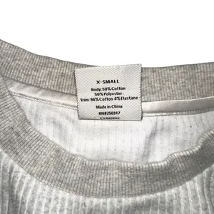 Varley Arleta Crew Neck Long Sleeve Pullover Sweater XS in Ivory Cloud thumbnail 5
