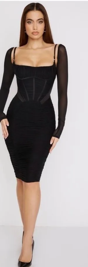 House of CB Freyja Corset Midi Dress thumbnail 1