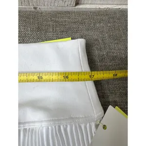 All In Motion Women L White Textured Pleated Skort w/ Inner Shorts Tennis Resort thumbnail 7