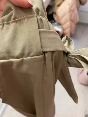 SheIn Tan Paperbag Pants thumbnail 2