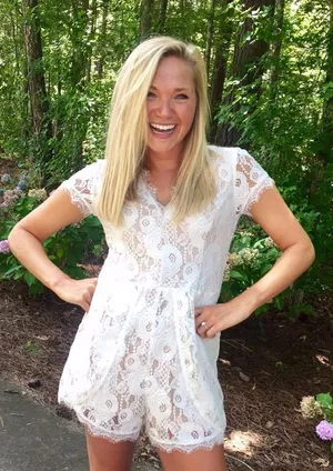 Francesca's Lace Romper thumbnail 4