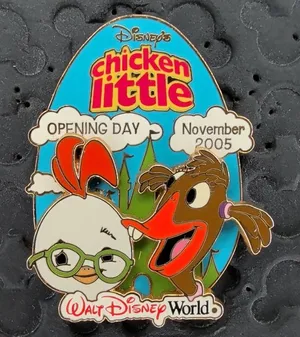 Disney parks Chicken Little Opening Day Abby M LE 3500 trading pin thumbnail 1