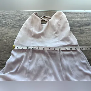 Show Me Your Mumu Godshaw Goddess‎ Gown Soft Charcoal Crisp Gray Strappy Xs thumbnail 5