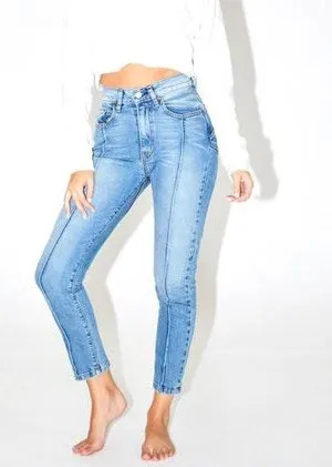 Revice Denim Venus Crops/lightyear Wash thumbnail 1