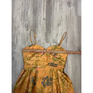 Anthropologie James Coviello Botanica Floral Cocktail Dress Women Size 10 thumbnail 8
