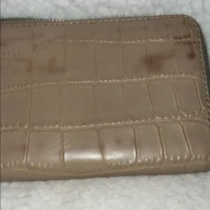 Michael‎ Kors Tan Crocodile-Embossed Wallet Luxurious Design thumbnail 7
