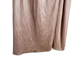 Adrianna‎ Papell Pink Metallic Slit Evening Gown thumbnail 5