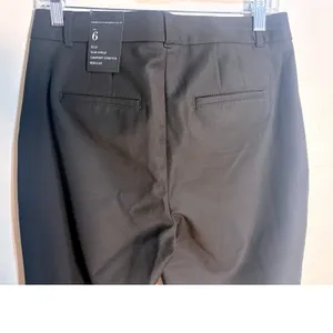 White House Black Market Elle Slim Ankle Pants 6‎ Black NWT Comfort Stretch thumbnail 9
